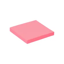 Memoblok Quantore 76x76mm roze 100 vel