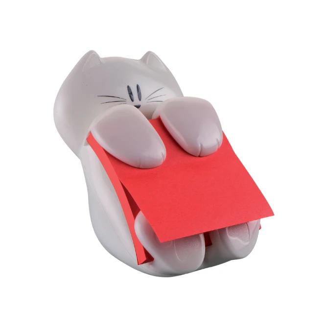 Memoblokdispenser Post-it Z-Notes Kat 76x76mm incl notes roze