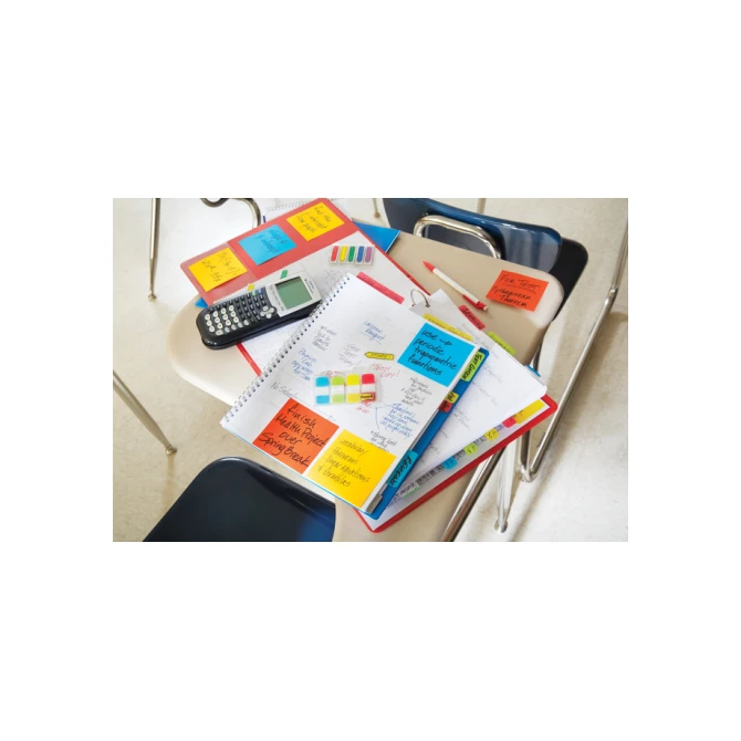Memoblokdispenser Pro tbv Post-it Z-Notes 76x76mm incl notes transparant zwart