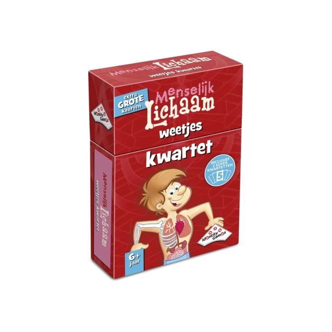 Menselijk lichaam weetjes kwartet