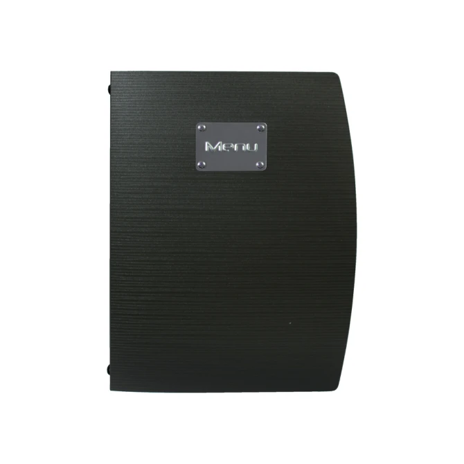 Menukaart Securit Rio A4 1 x 2 tassen zwart