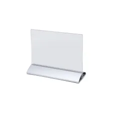 Menukaarthouder IEZZY liggend A5 aluminium voet