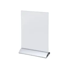 Menukaarthouder IEZZY staand A4 aluminium voet