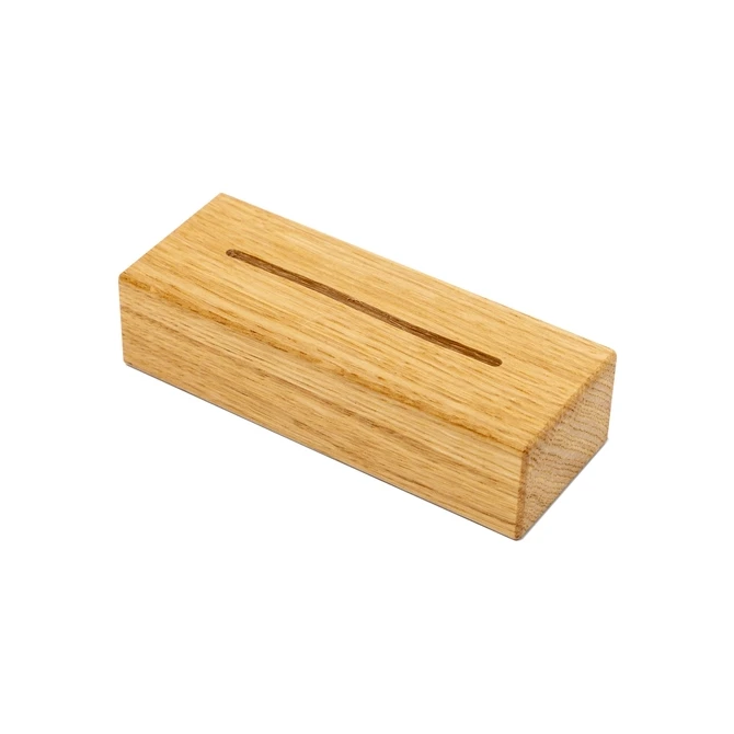 Menukaarthouder IEZZY T tafeldisplay A5 hout