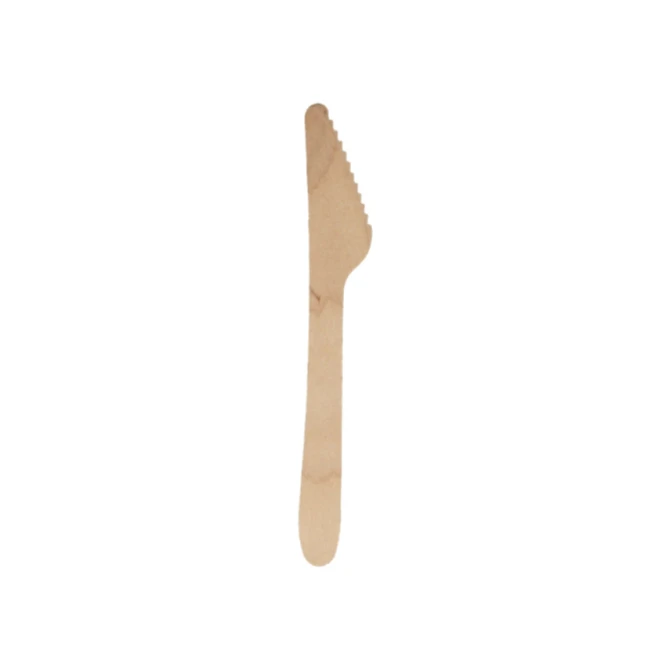 Mes IEZZY 160mm hout 100 stuks
