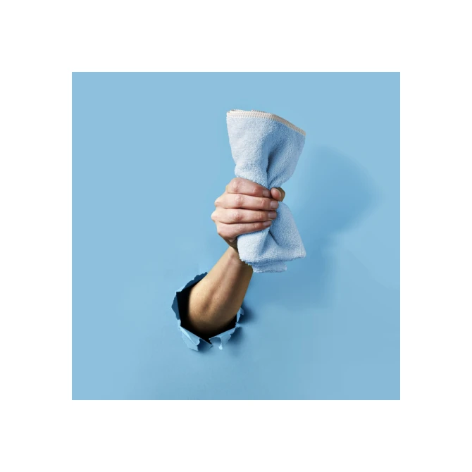 Microvezeldoek Greenspeed Re-belle 40x40cm blauw 5 stuks