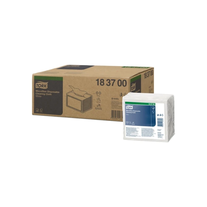 Microvezeldoek Tork Premium disposable 40 vel wit 183700