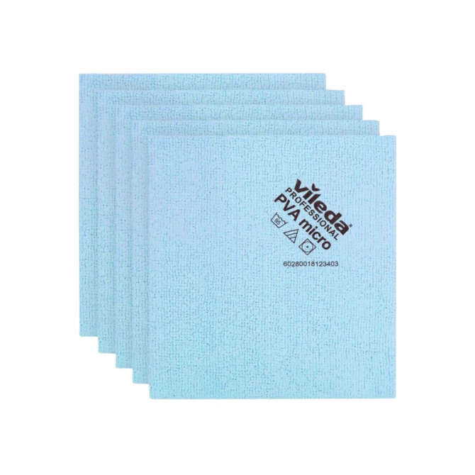 Microvezeldoeken Vileda Pro blauw