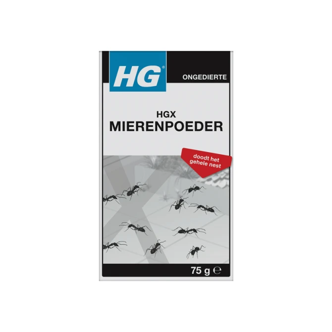 Mierenpoeder HG HGX buiten 75gram
