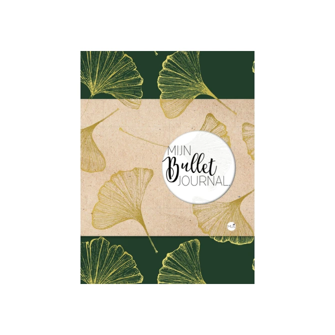 Mijn Bullet Journal ginkgo biloba dots 240 pagina's