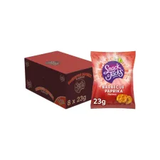 Mini rijstwafels Snack-a-Jacks barbeque paprika