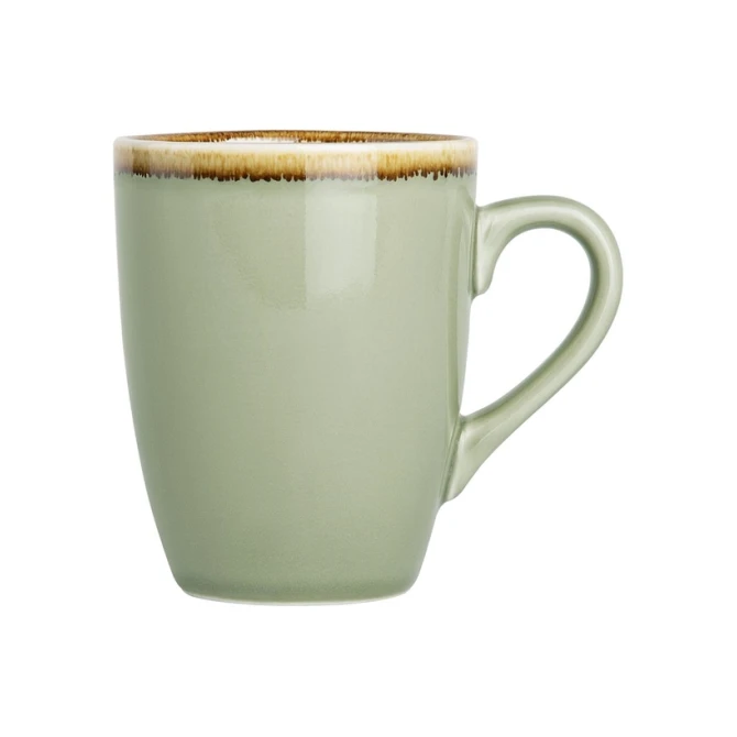 Mok Olympia Kiln 340ml 6 stuks mosgroen