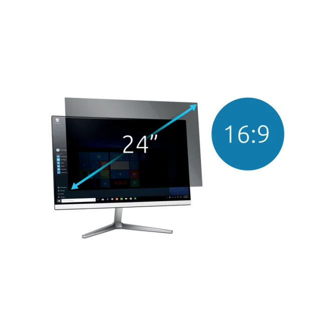 Monitor Privacyfilter 2-Weg 24 inch breed 16:9