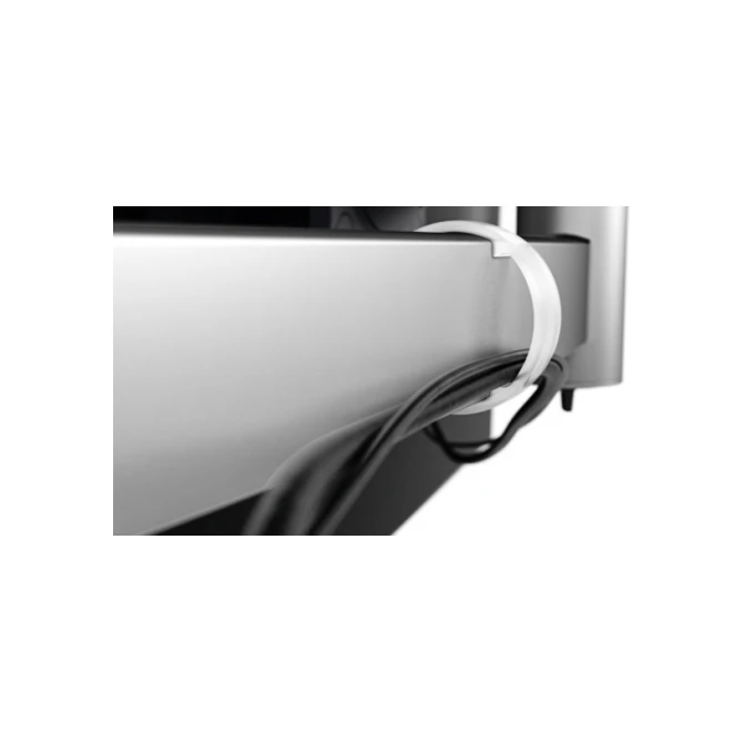 Monitorarm Durable met bladdoorvoer voor 1 scherm en 1 tablet