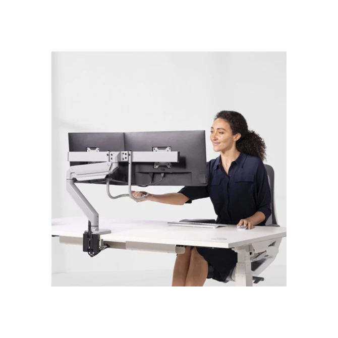 Monitorarm Fellowes Eppa Crossbar zilver