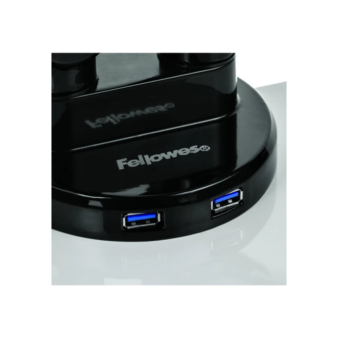Monitorarm Fellowes Platinum Series driedubbel horizontaal