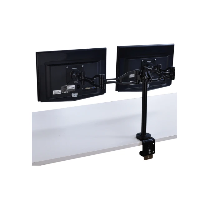 Monitorarm Fellowes Vista dubbel zwart