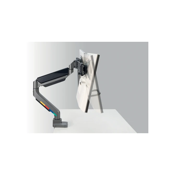 Monitorarm Kensington SmartFit dubbel dwarsbalk en handgreep