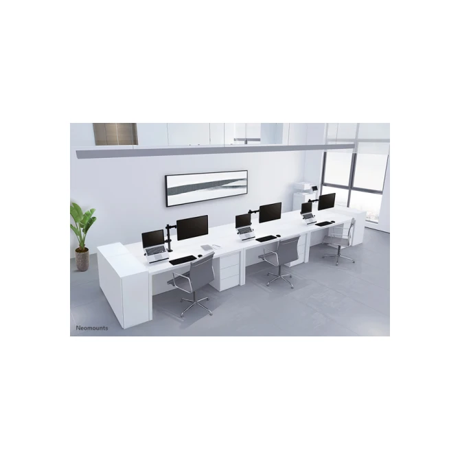 Monitorarm met laptopstandaard Neomounts FPMA-D550NOTEBOOK zwart
