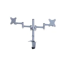 Monitorarm Neomounts D1330D 2x10-27" zilvergrijs Monitorarm Neomounts D1330D 2x10-27" zilvergrijs