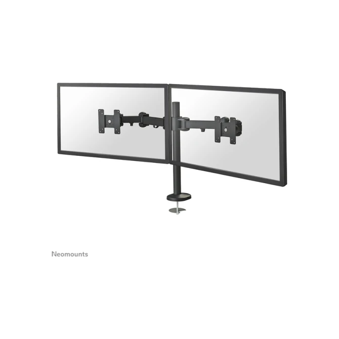 Monitorarm Neomounts D960DG doorvoerklem zwart