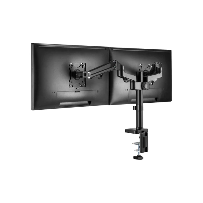 Monitorarm Neomounts DS70-750BL2 zwart 2 scherm