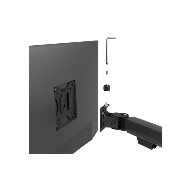Monitorarm Neomounts NERO 3 schermen DS60 27 inch zwart