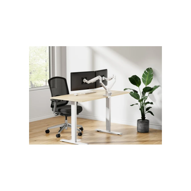 Monitorarm Neomounts NEXT Slim 2 schermen 32 inch wit