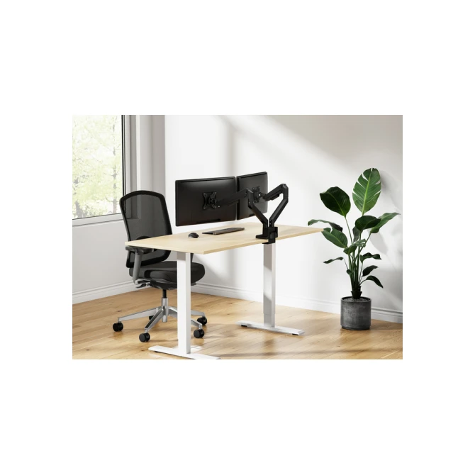 Monitorarm Neomounts NEXT Slim 2 schermen 32 inch zwart