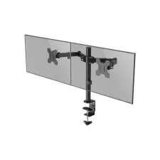 Monitorarm Quantore 2 schermen 17-27 inch zwart