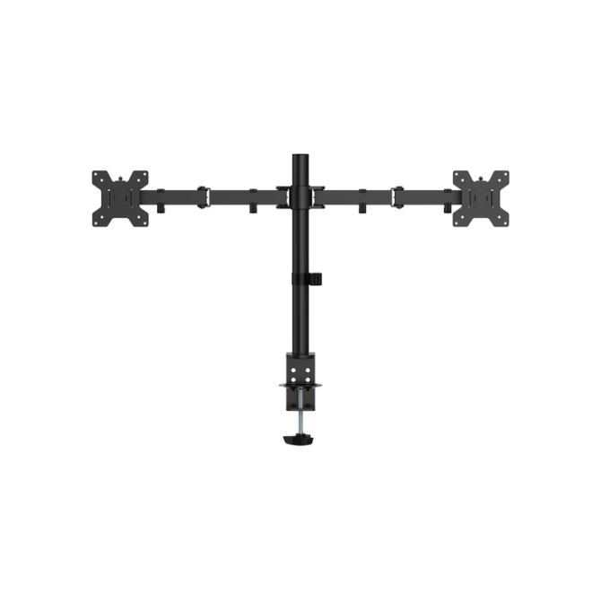 Monitorarm Quantore 2 schermen 17-27 inch zwart