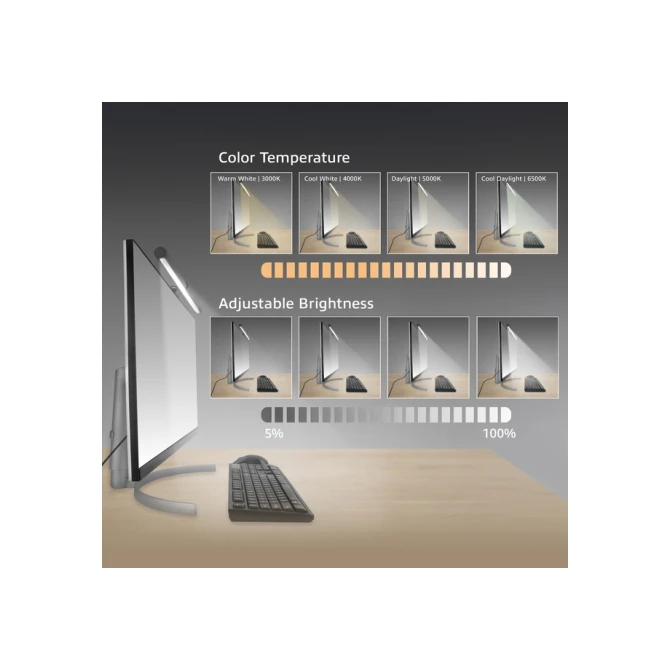 Monitorlamp ACT led dimbaar USB