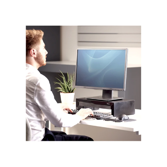 Monitorstandaard Fellowes Designer Suites zwart