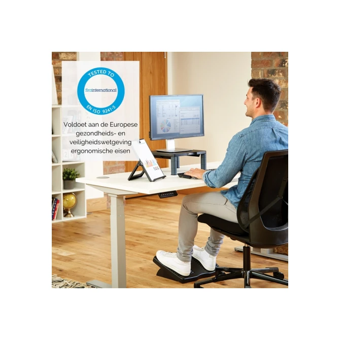 Monitorstandaard Fellowes Premium grafiet