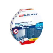 Montagetape tesa® Powerbond Spiegel dubbelzijdig 5mx19mm