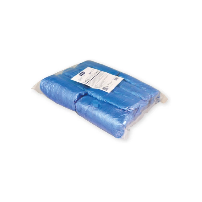 Mouwovertrek Hynex PE blauw 100 stuks