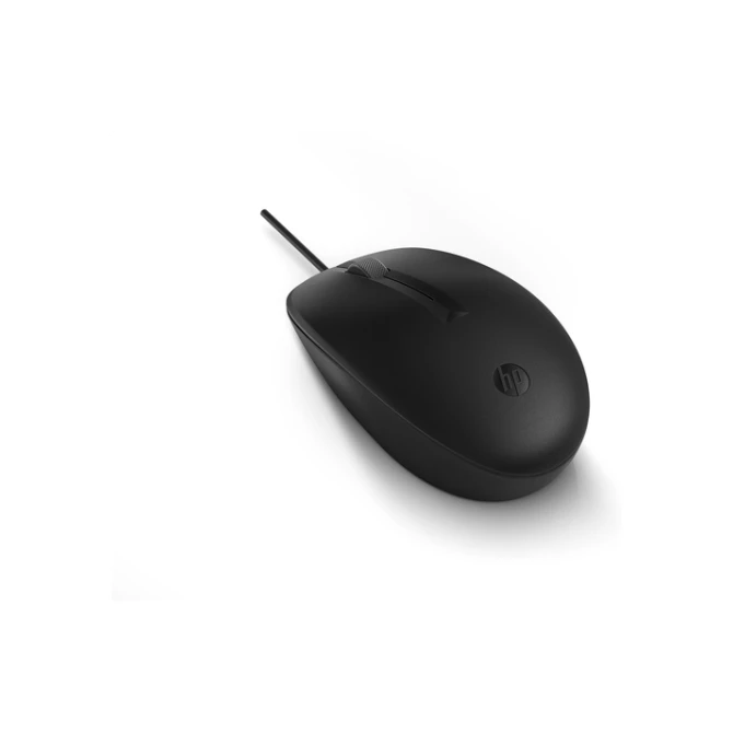 Muis HP 125 bedraad zwart