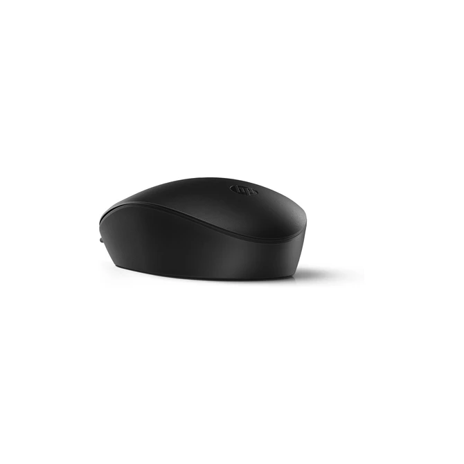 Muis HP 125 bedraad zwart