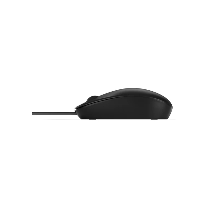 Muis HP 125 bedraad zwart