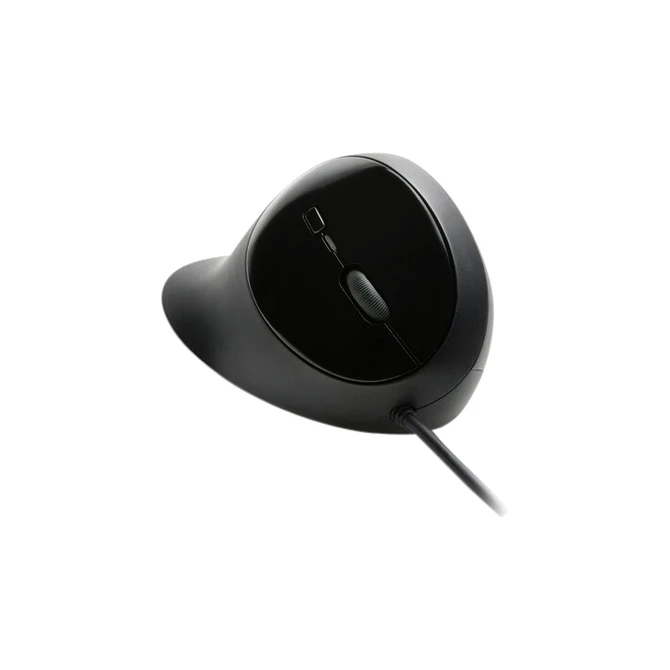Muis Kensington pro fit ergo bedraad zwart