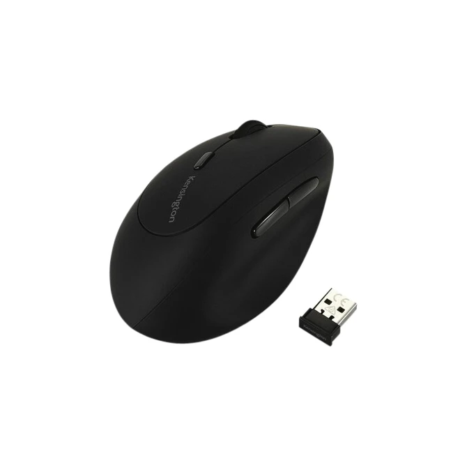 Muis Kensington pro fit ergo links draadloos zwart