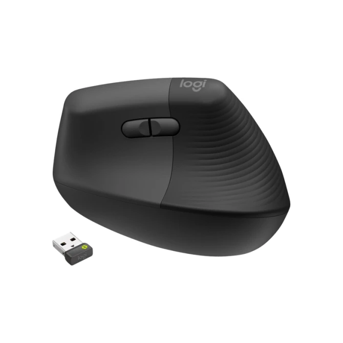Muis Logitech Lift business rechtshandig grafiet