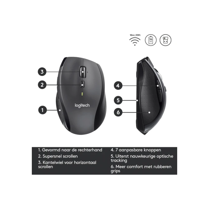 Muis Logitech M705 marathon