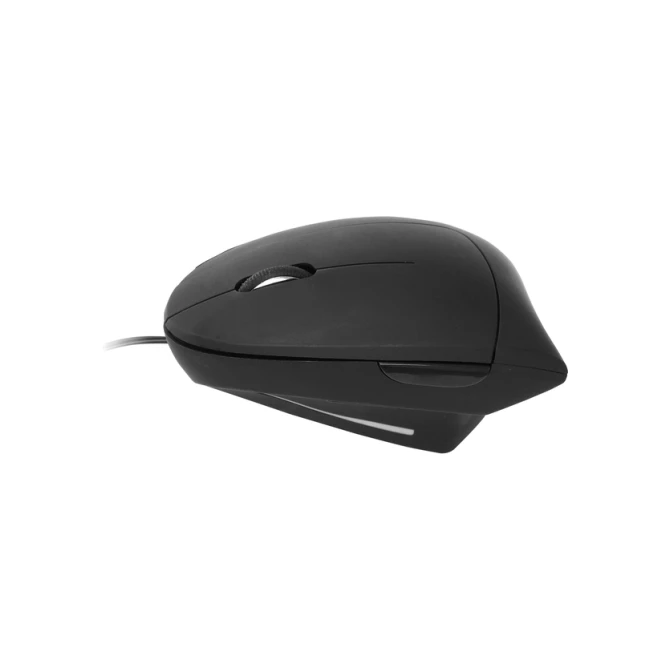 Muis Quantore ergonomisch bedraad USB-A zwart