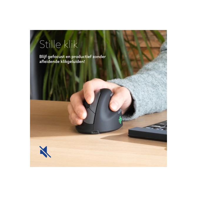 Muis R-Go Ergonomisch HE Break Wireless Rechts M