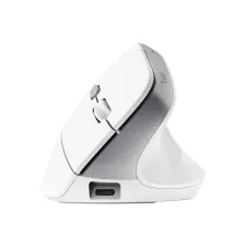Muis Trust ergonomisch BAYO II draadloos wit Muis Trust ergonomisch BAYO II draadloos wit