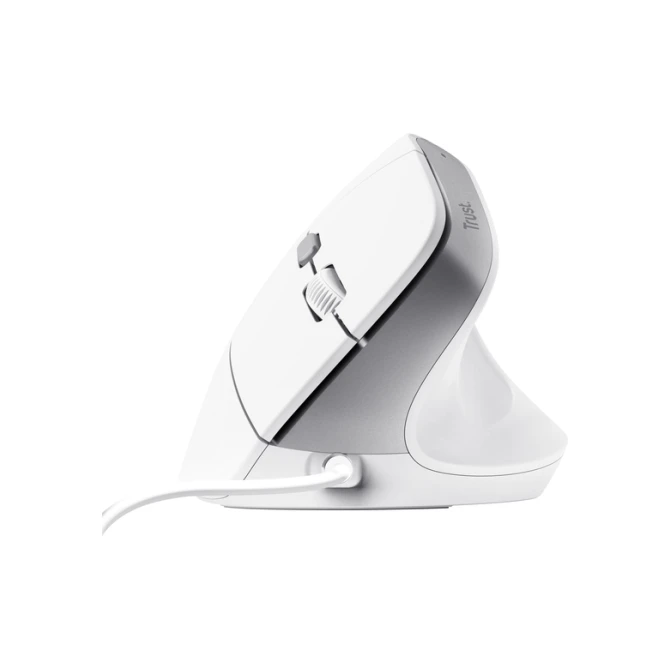 Muis Trust ergonomisch BAYO II wit