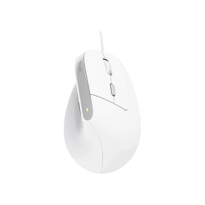 Muis Trust ergonomisch BAYO II wit