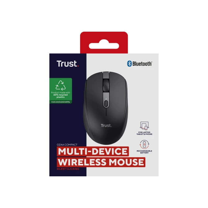 Muis Trust Ozaa compact draadloos