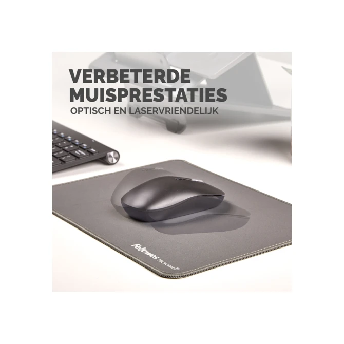 Muismat Fellowes Breyta XL grijs